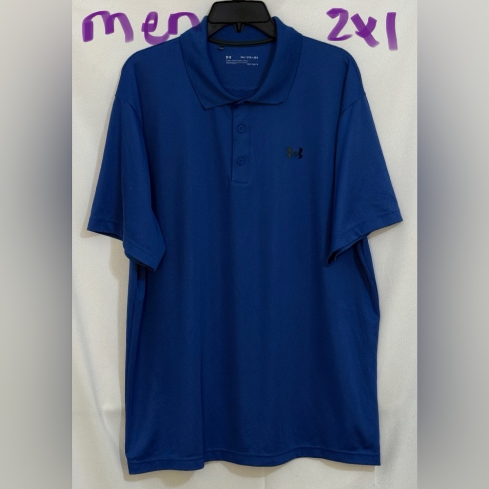 Under Armour Men's Deep Blue Polo
